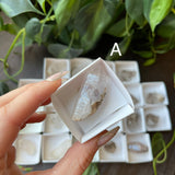 Raw Clear & Smoky Brandberg Quartz Specimens