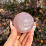 Star Rose Quartz Sphere C