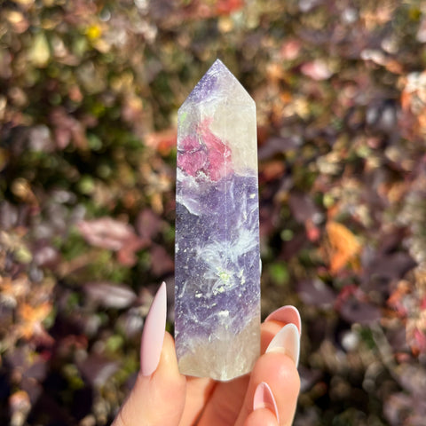 Lepidolite Unicorn Stone Tower G