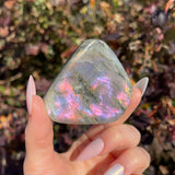 Pink & Purple Labradorite Freeform D