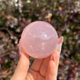 Star Rose Quartz Sphere B