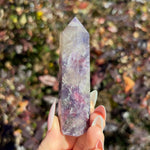 Lepidolite Unicorn Stone Tower E