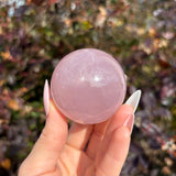 Star Rose Quartz Sphere D