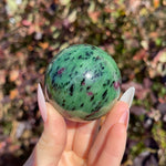 Ruby Zoisite Sphere B