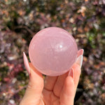 Star Rose Quartz Sphere B