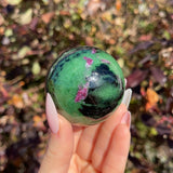 Ruby Zoisite Sphere C