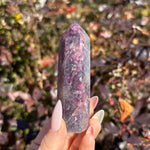 Lepidolite Unicorn Stone Tower F