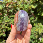 Amethyst Agate Palm Stone B