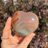 Polychrome Jasper Heart