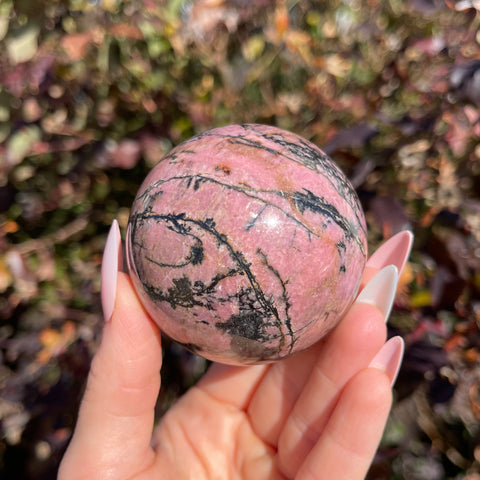 Rhodonite Sphere B