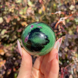 Ruby Zoisite Sphere C