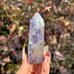 Lepidolite Unicorn Stone Tower J