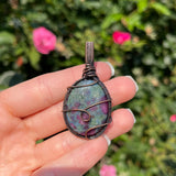 Ruby in Kyanite Pendant