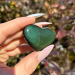 Rainbow Obsidian Hearts