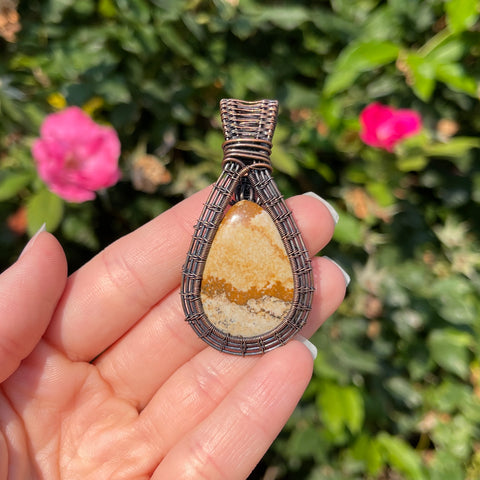 Picture Jasper Pendant