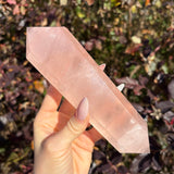 Rose Quartz Double Terminated Wand