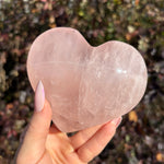 Large Rose Quartz Heart