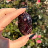 Gemmy Garnet Palm Stone C