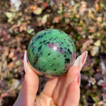 Ruby Zoisite Sphere B