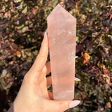 Rose Quartz Double Terminated Wand