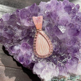 Pink Scolecite Pendant