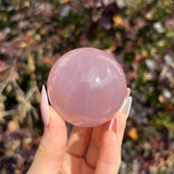 Star Rose Quartz Sphere C