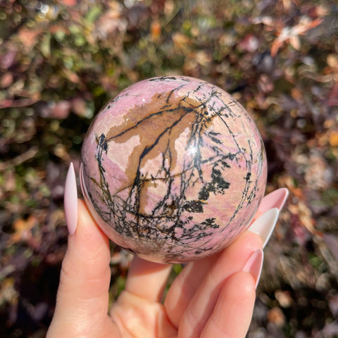 Rhodonite Sphere A