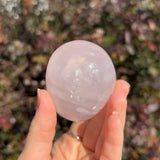 Rose Quartz Palm Stone