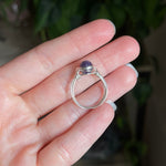 Lepidolite Wire Wrapped Ring