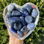 sodalite crystal tumbled stone