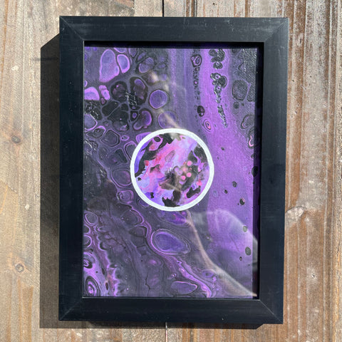 Sugilite Framed Original Painting