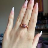 Rhodonite Wire Wrapped Ring