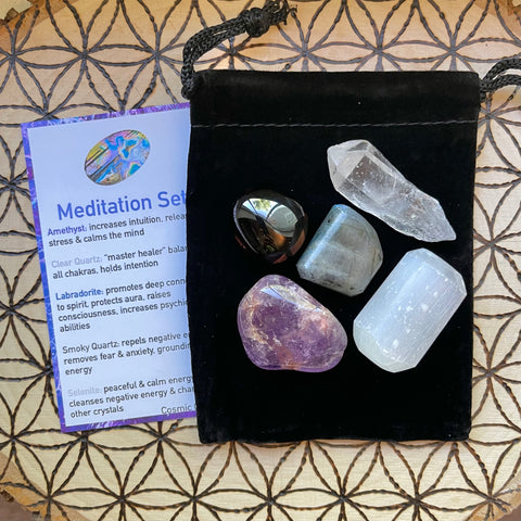 Meditation Crystal Set