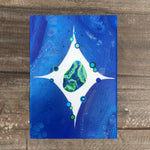 Azurite Crystal Art Prints